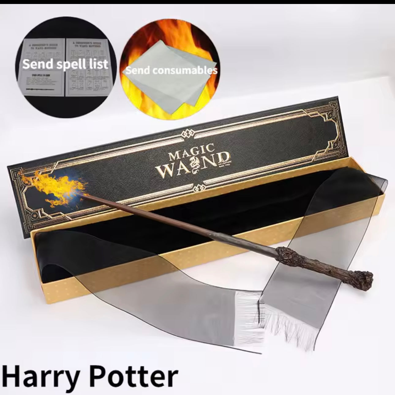 Enchanted Spell- Casting Wands